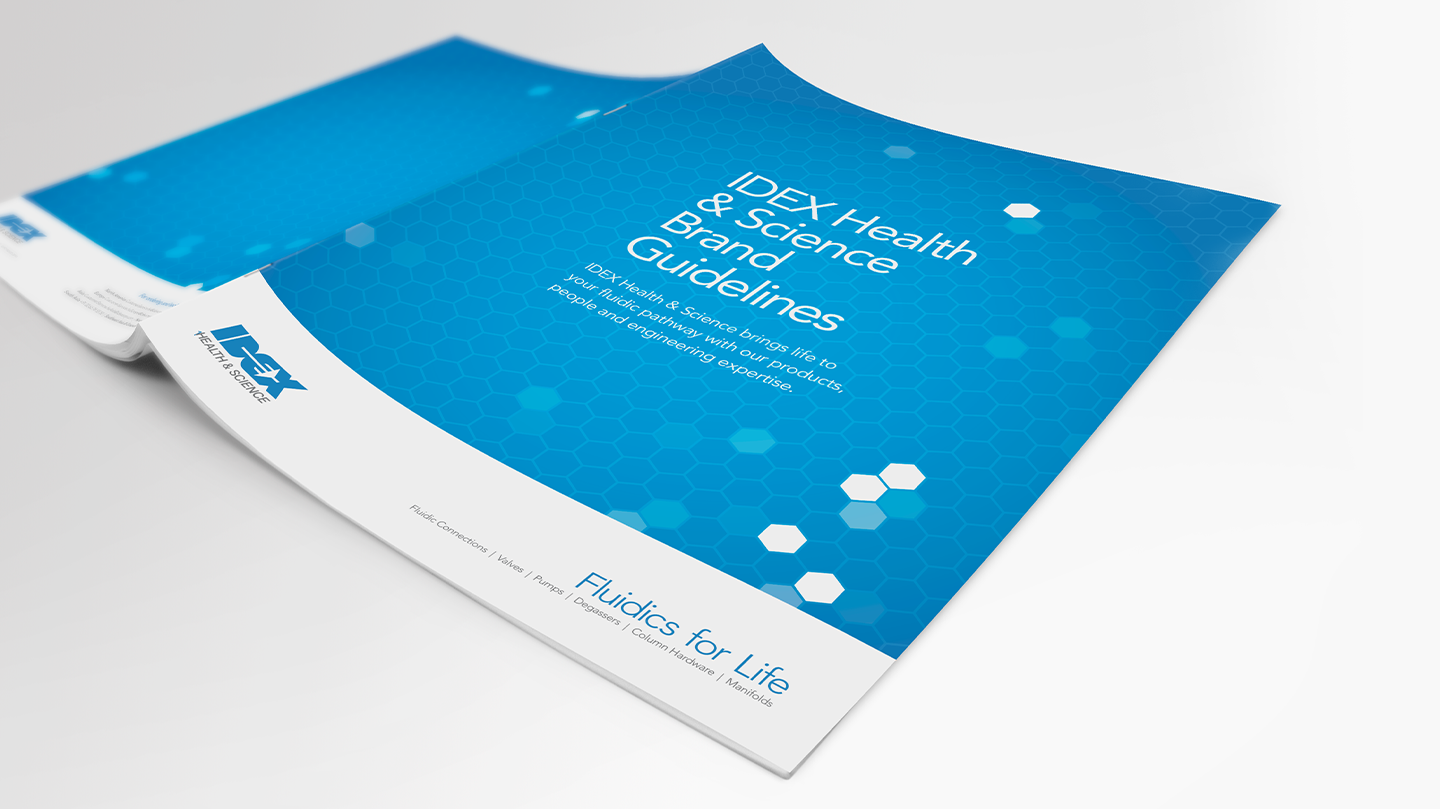 IDEX Health & Science Brand Guidelines V2Works Brandgineering by